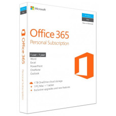 MS Office 365 Personal For 1 User (01 Year Subscription)